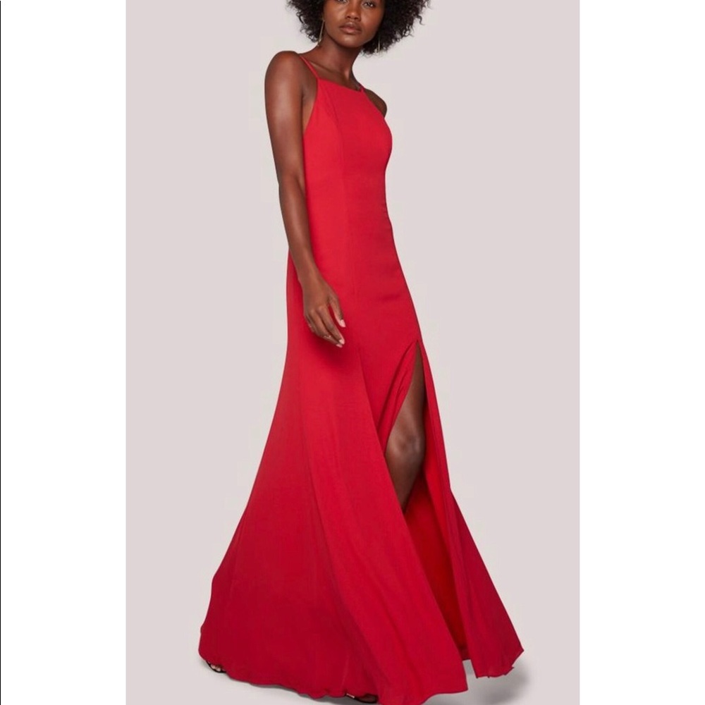 Fame and partners Leo dress WHITE
